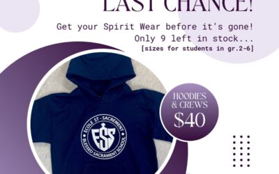 ESS Spirit Wear: Last Chance!!