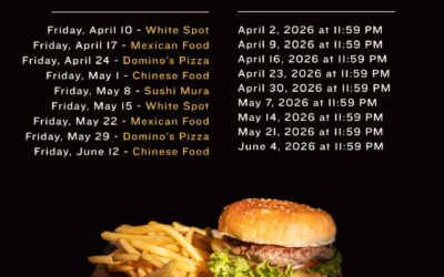 Hot Lunch – new dates!