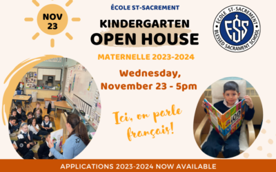 Open House Kindergarten 2023-2024