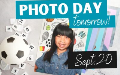 Photo Day – tomorrow! Sept. 20